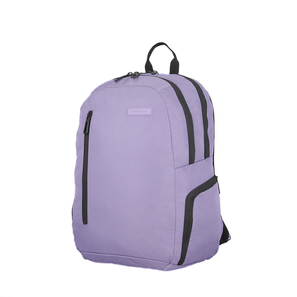 Mochila para laptop mujer Acceleration Riverland morado 17