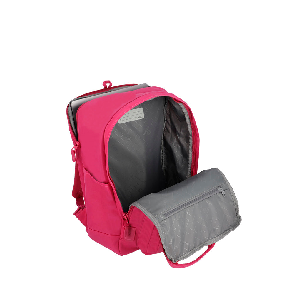 Mochila para notebook 16" feminina Portland Rosa