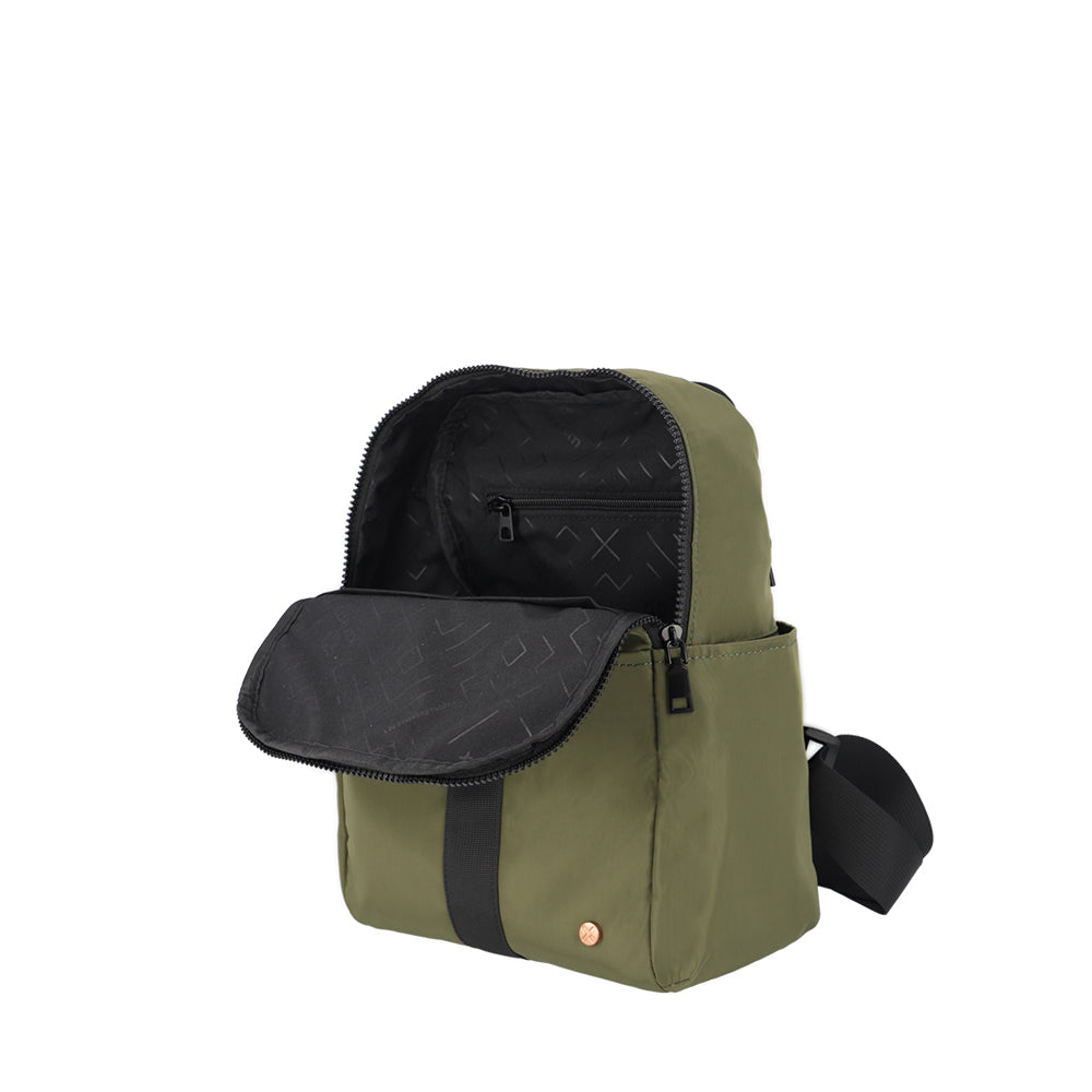 Mochila feminina Leah verde