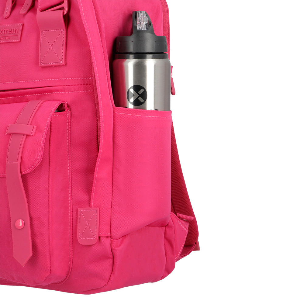Mochila para notebook 16" feminina Portland Rosa