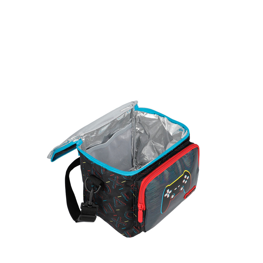 Lancheira Infantil masculina Térmica Oregon Gamer Preta
