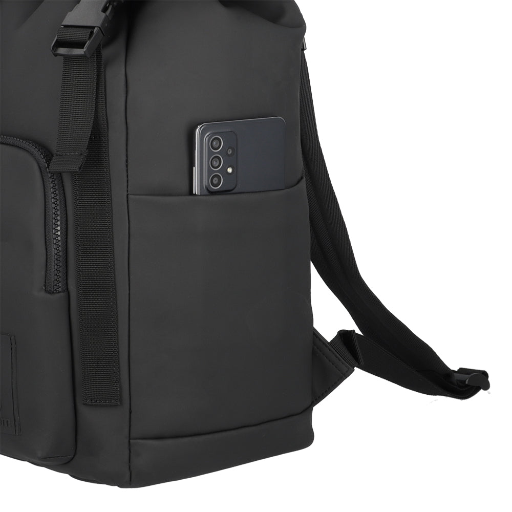 Mochila para notebook feminina Wanda preta 17"