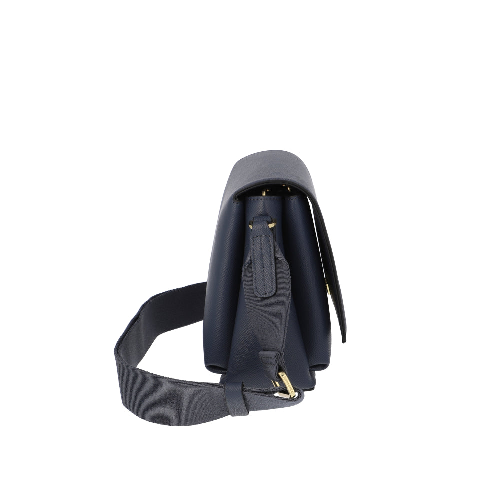 Cartera Roundtheclock Shoulder Bag+Flap Deep Blue