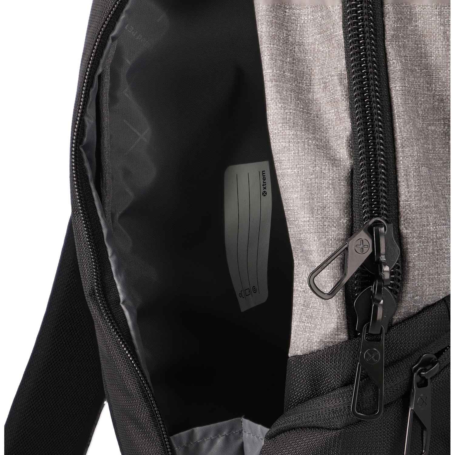 Mochila Techno West 258 Cinza