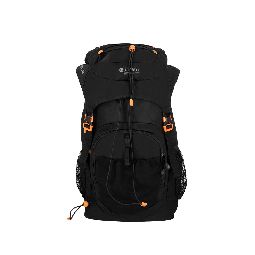 Mochila Trail Pro 2.0 4XT Preta e Laranja