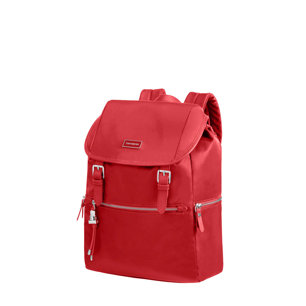  Mochila KARISSA BIZ Backpack 14.1  + Flap W/USB Formula Red 
