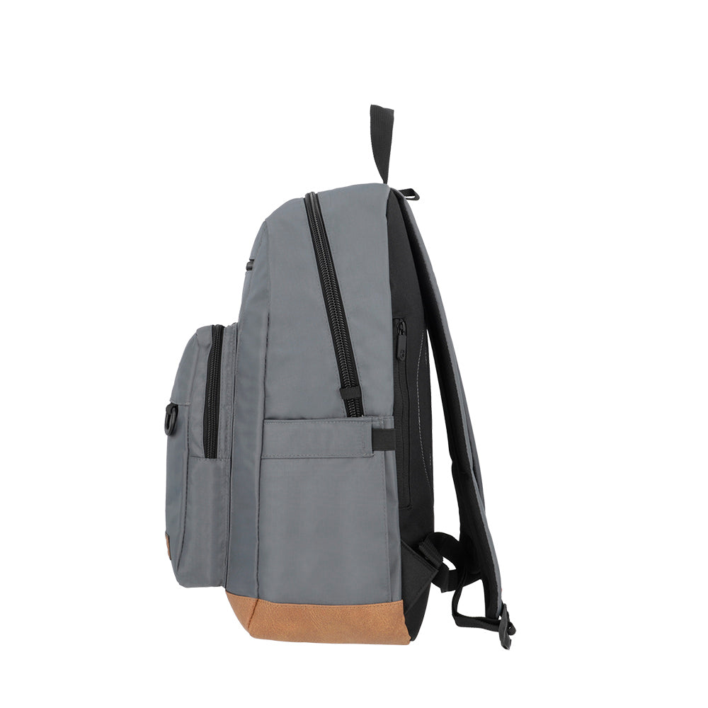 Mochila para notebook 16" masculina New Jersey Cinza