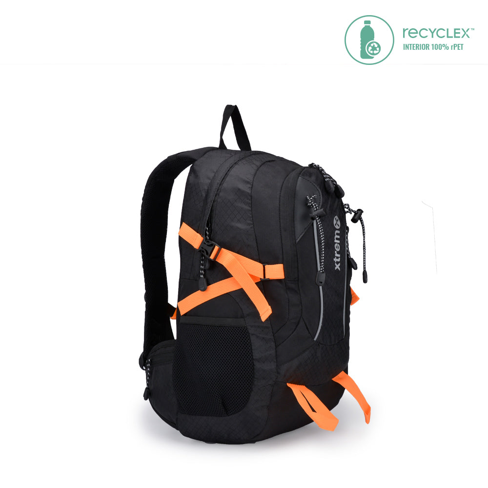 Mochila Avalanche SS22 Negro/Naranjo