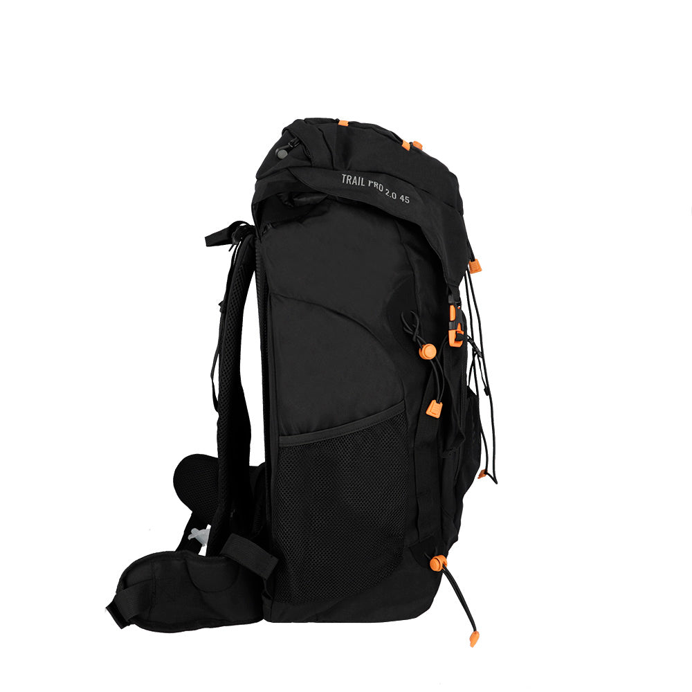 Mochila Trail Pro 2.0 4XT Preta e Laranja