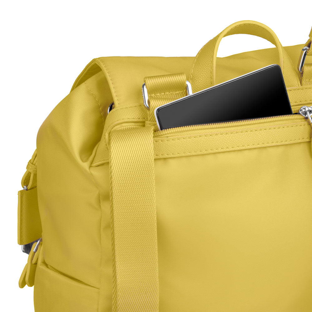  Mochila KARISSA 2.0 Backpack 3 pockets 1 buckle Chica Golden Yellow 