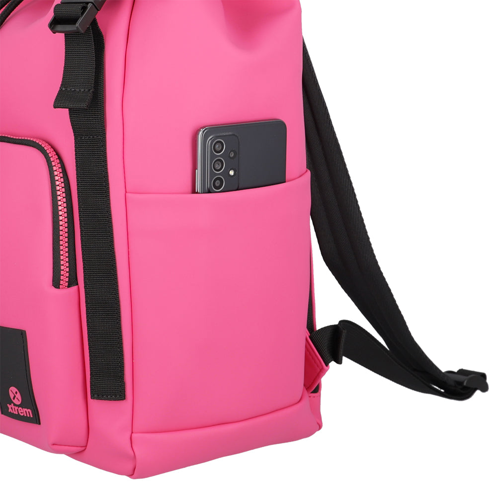 Mochila para notebook feminina Wanda rosa 17"