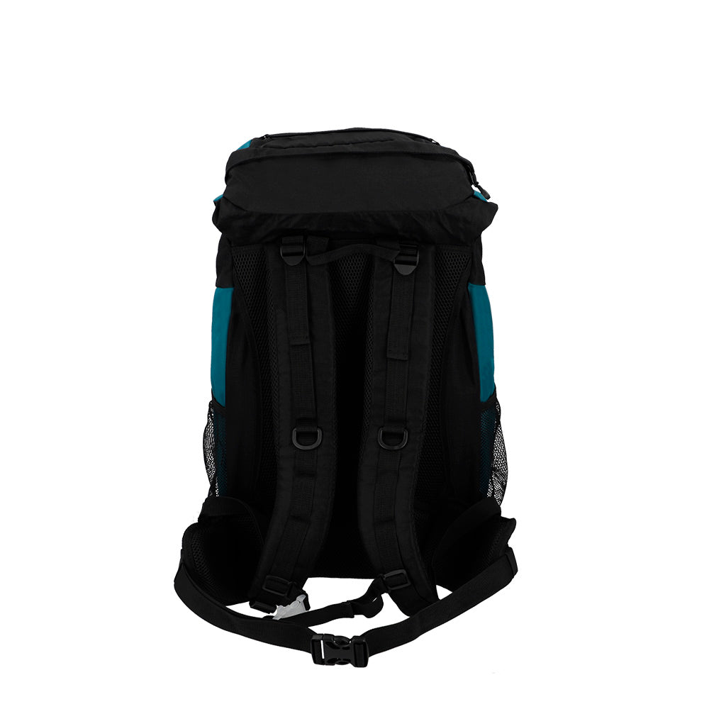 Mochila Trail Pro 2.0 4XT Preta e Azul Petróleo