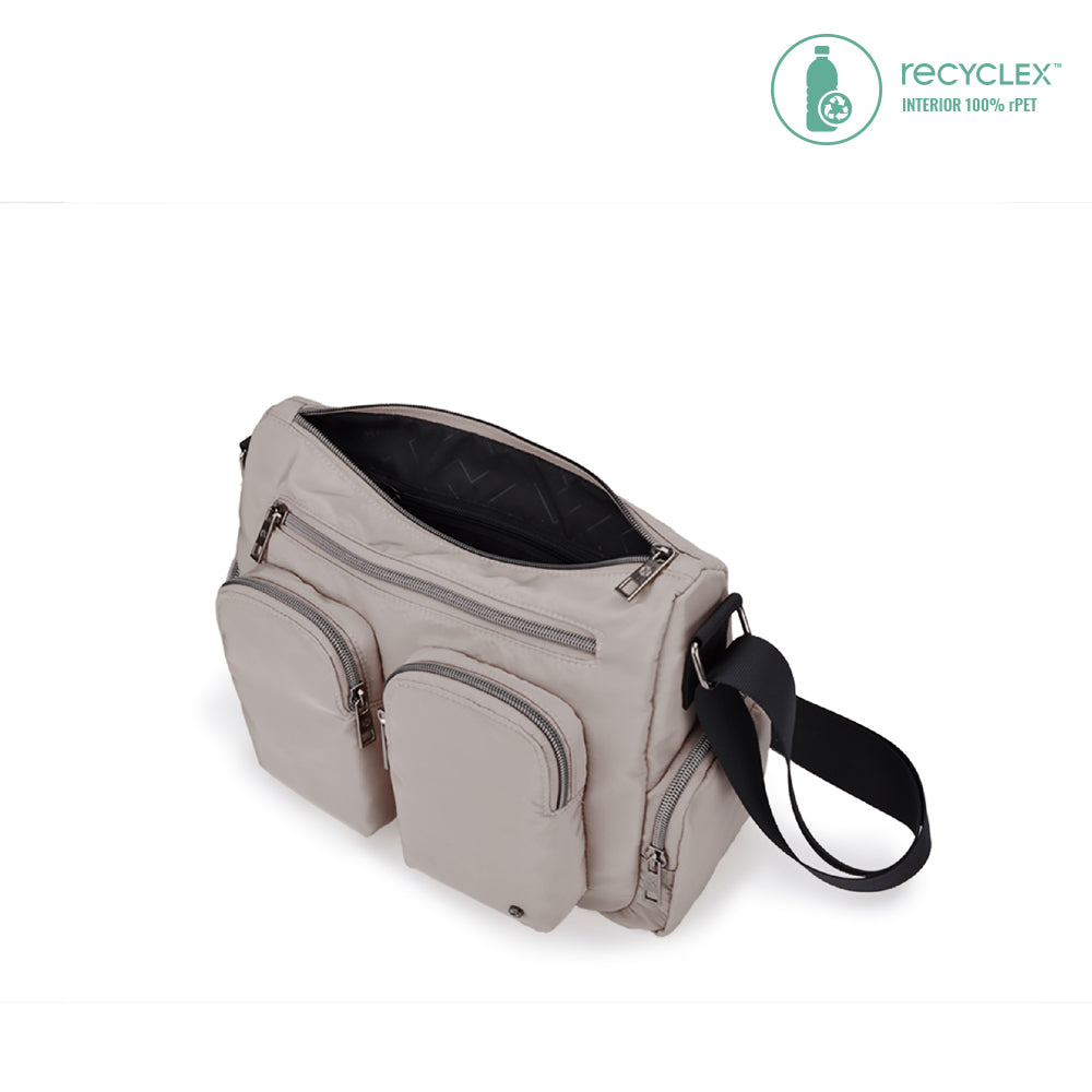 Cartera Lucca SS22 Beige