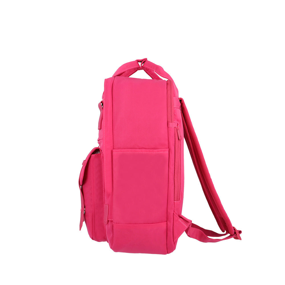 Mochila para notebook 16" feminina Portland Rosa