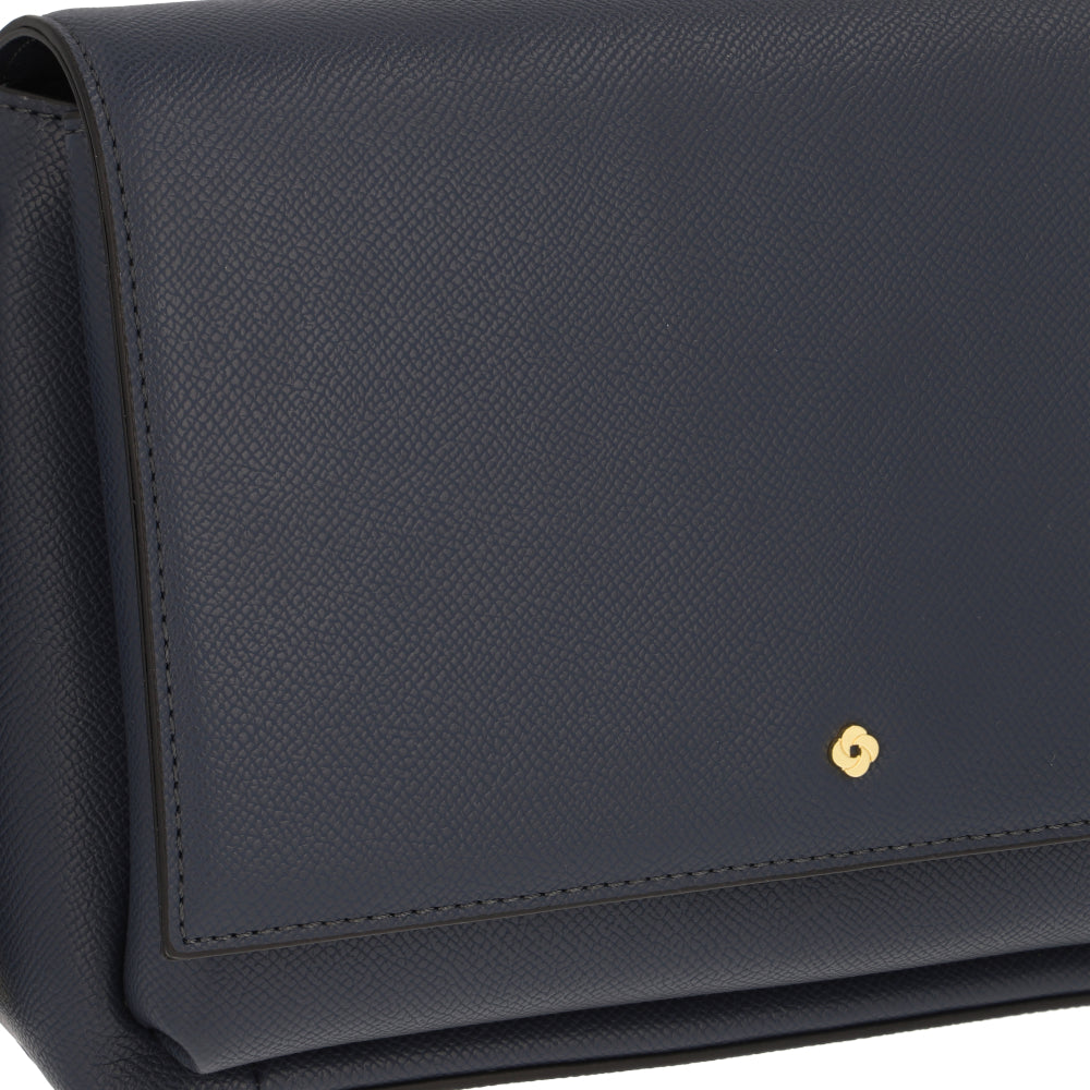 Cartera Roundtheclock Shoulder Bag+Flap Deep Blue
