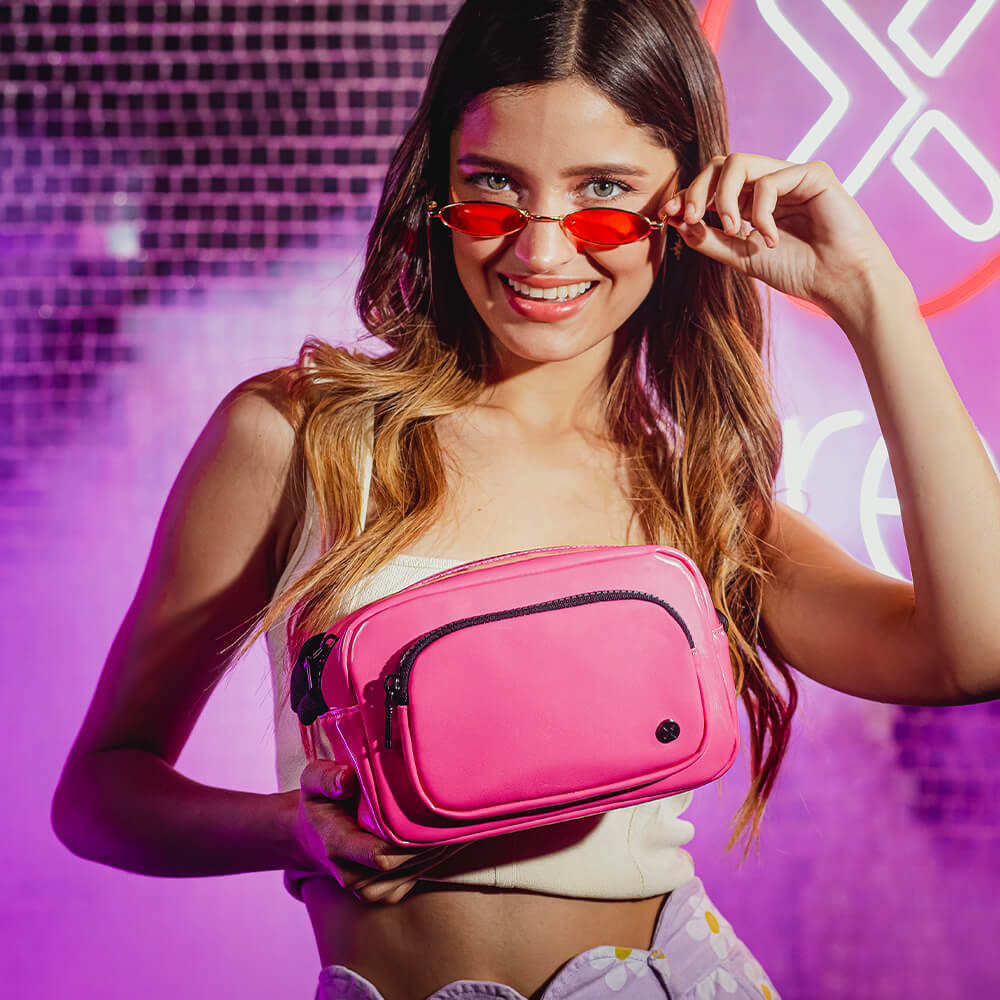 Cartera Izzie 3XT Fuchsia S