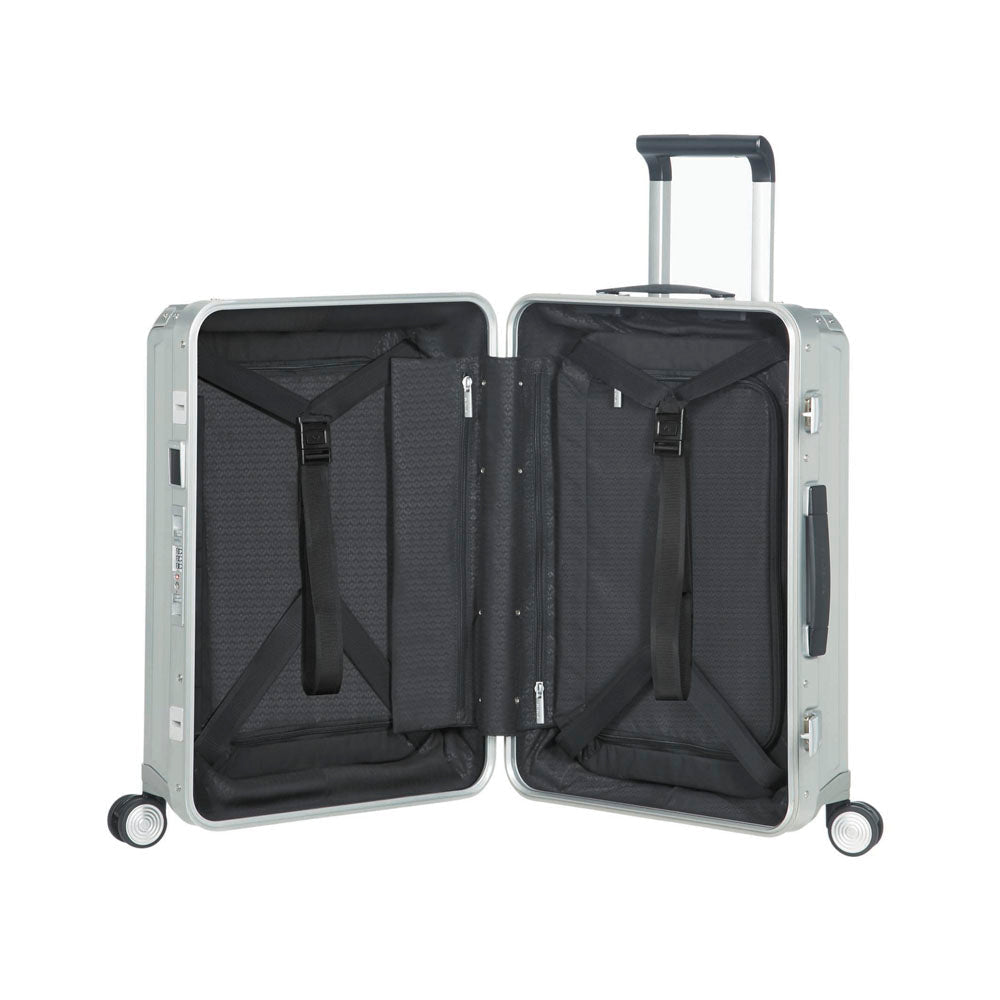 Maleta Lite-Box Spinner 55/20 Aluminio Cabina 40 Lts