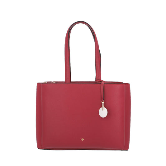 Tote Bag Roundtheclock Shopping Bag 14.1" Bordeaux