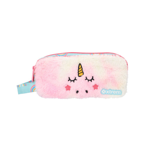Estuche Pencil Case University 208 Aqua Unicorn