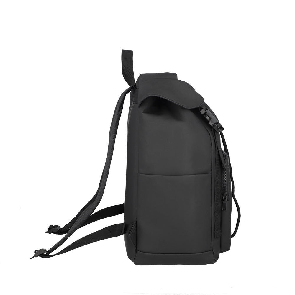 Mochila para notebook feminina Wanda preta 17"
