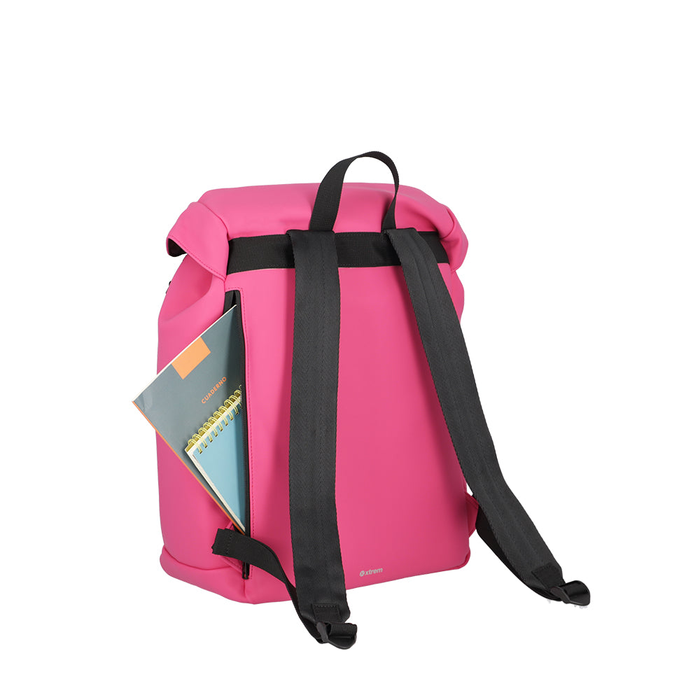 Mochila para notebook feminina Wanda rosa 17"