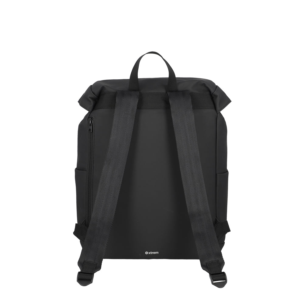 Mochila para notebook feminina Wanda preta 17"