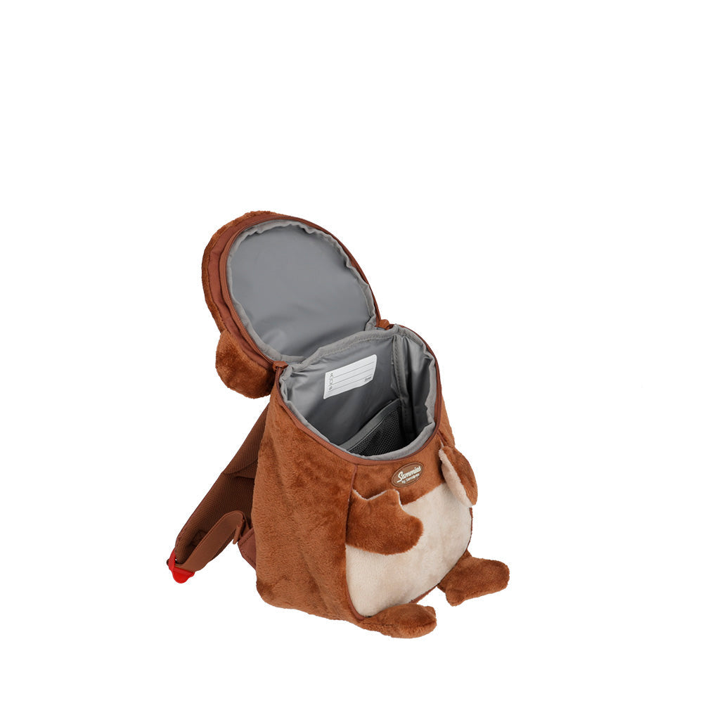 Mochila infantil masculina Parker Macaco marrom