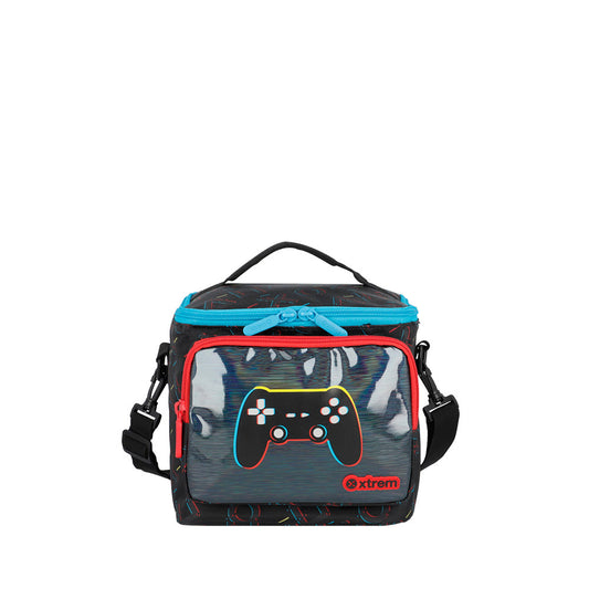 Lancheira Infantil masculina Térmica Oregon Gamer Preta