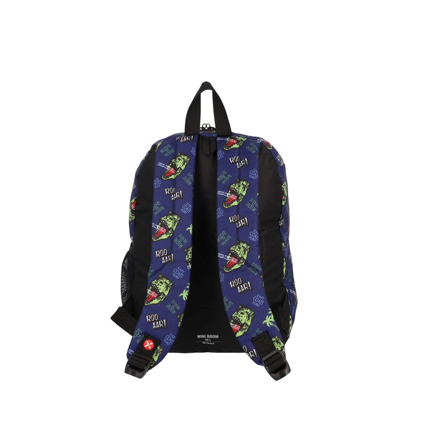 Mochila School Backpack Mini Boom 212 Blue Dino
