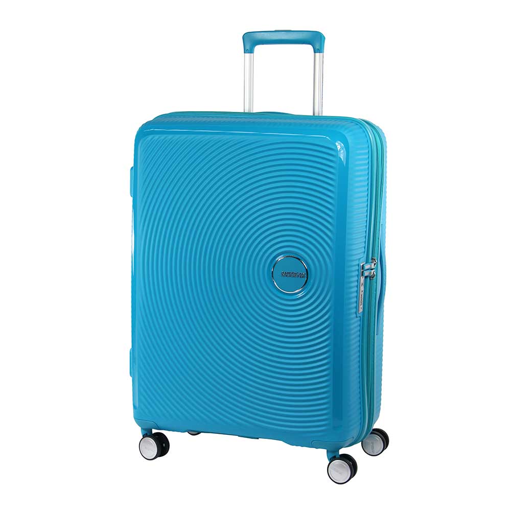  Maleta Rígida Curio Spinner 69/25 Exp Tsa Mediana Azul 