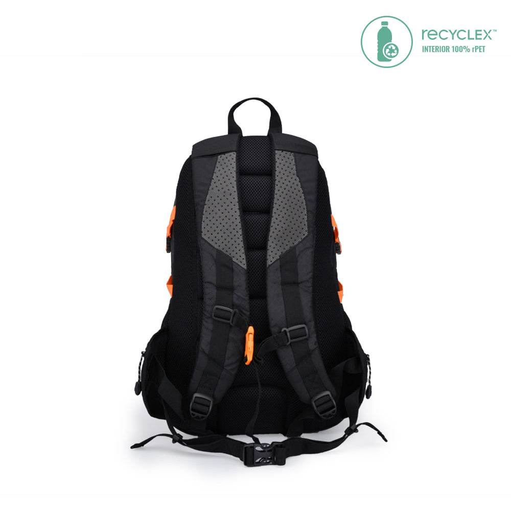 Mochila Avalanche SS22 Negro/Naranjo