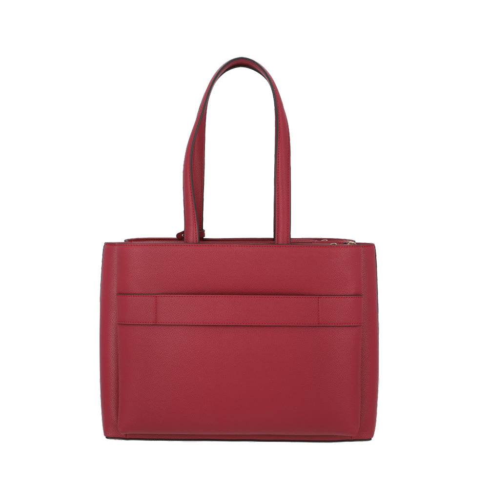 Tote Bag Roundtheclock Shopping Bag 14.1" Bordeaux