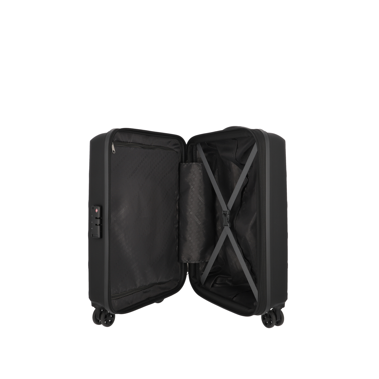 Maleta de cabina Tracker Spinner negra