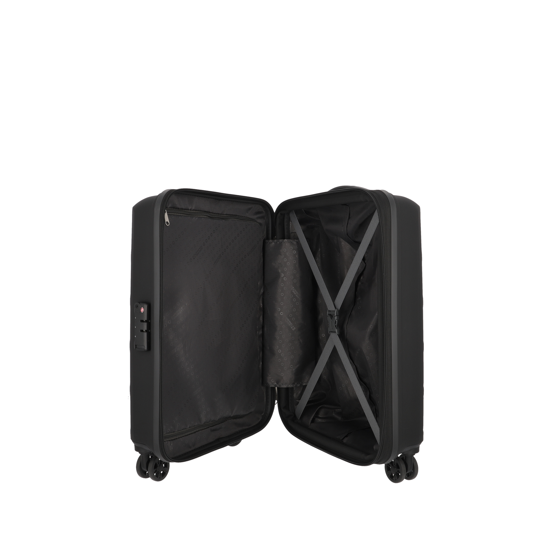 Maleta de cabina Tracker Spinner negra