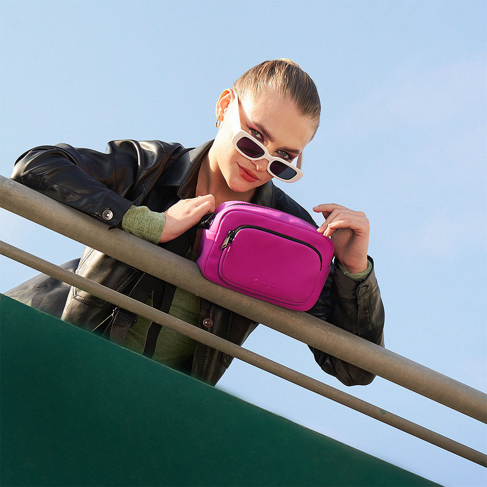 Cartera Izzie 3XT Fuchsia S