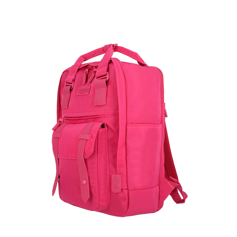 Mochila para notebook 16" feminina Portland Rosa