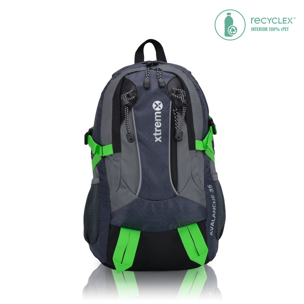 Mochila Avalanche SS22 Gris/Verde