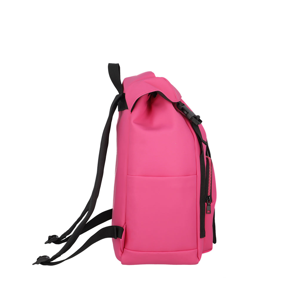Mochila para notebook feminina Wanda rosa 17"