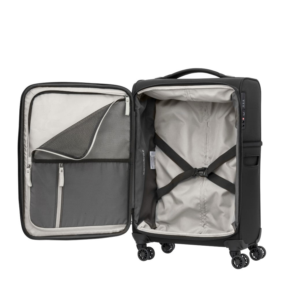 Maleta 72H Dlx 55/20 Black Cabina 31,48 Lts