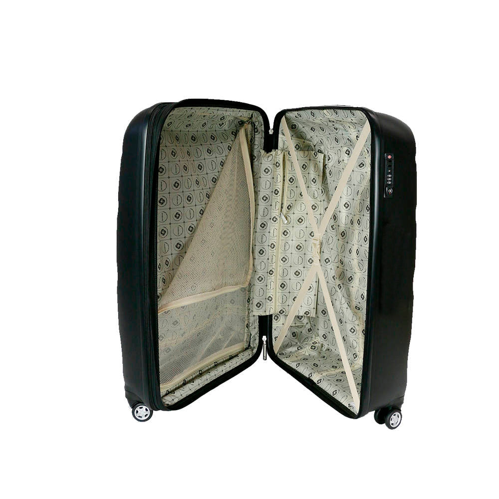 Maleta Rígida Spin Air Spinner 55/20 Exp Cabina Negro