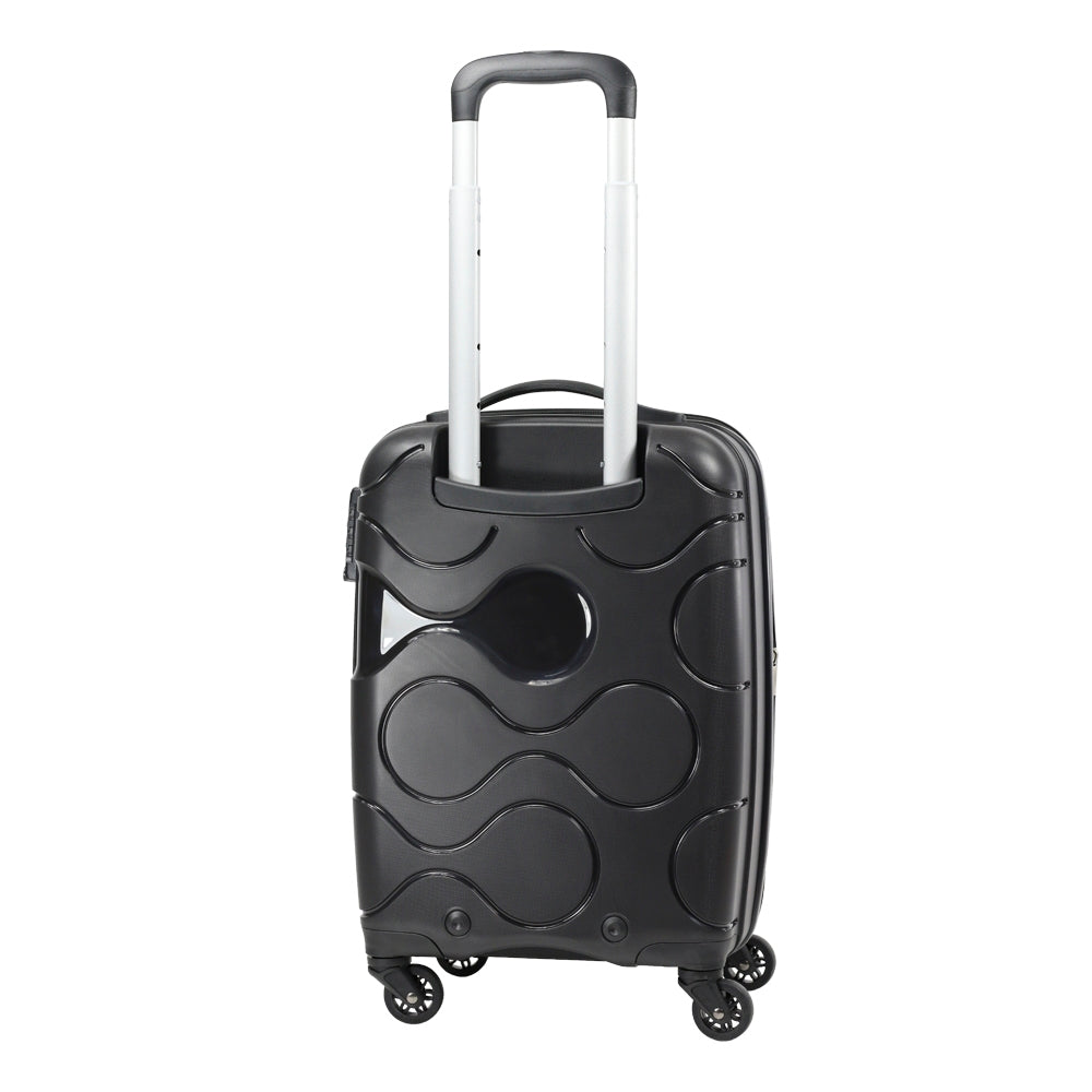 Mala de Viagem Pequena Rodas American Tourister Acura Preta