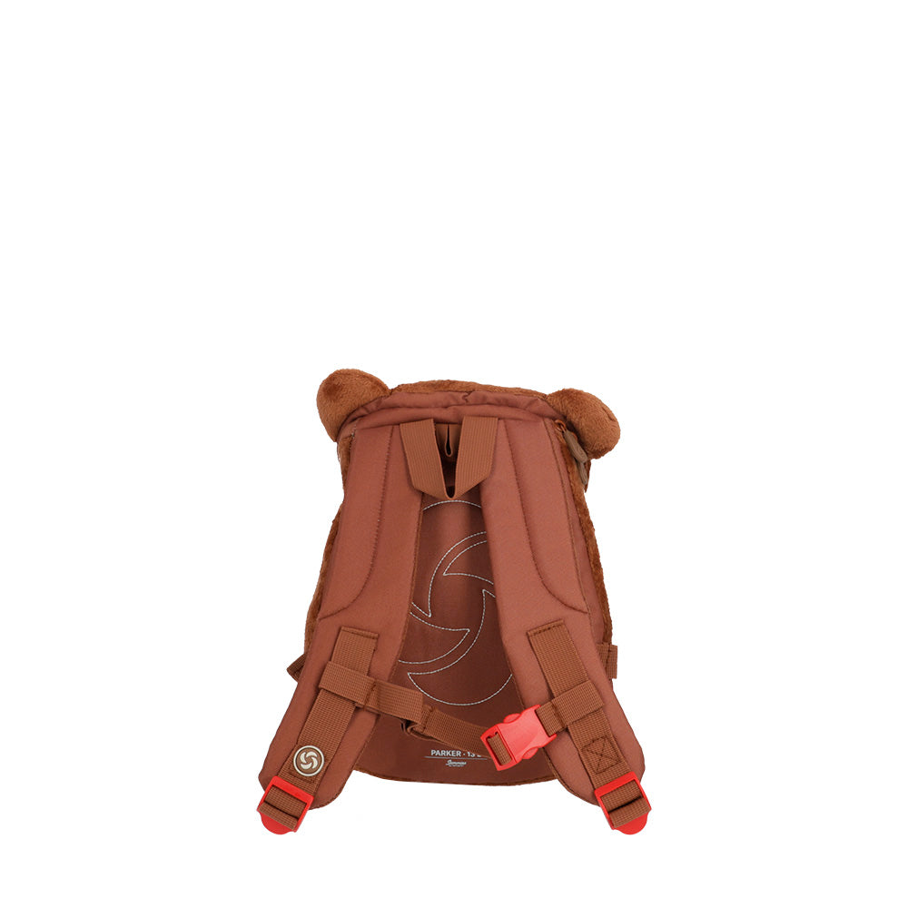 Mochila infantil masculina Parker Macaco marrom