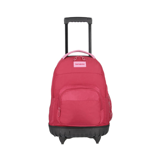 Mochila com rodas para notebook feminina Acceleration Java rosa 16"