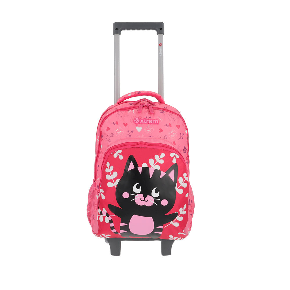 Mochila de Rodinha feminina infantil Lincoln Rosa