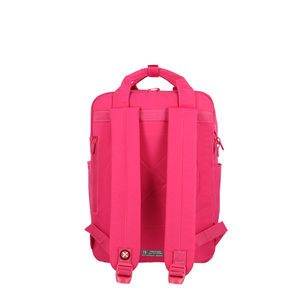 Mochila para notebook 16" feminina Portland Rosa