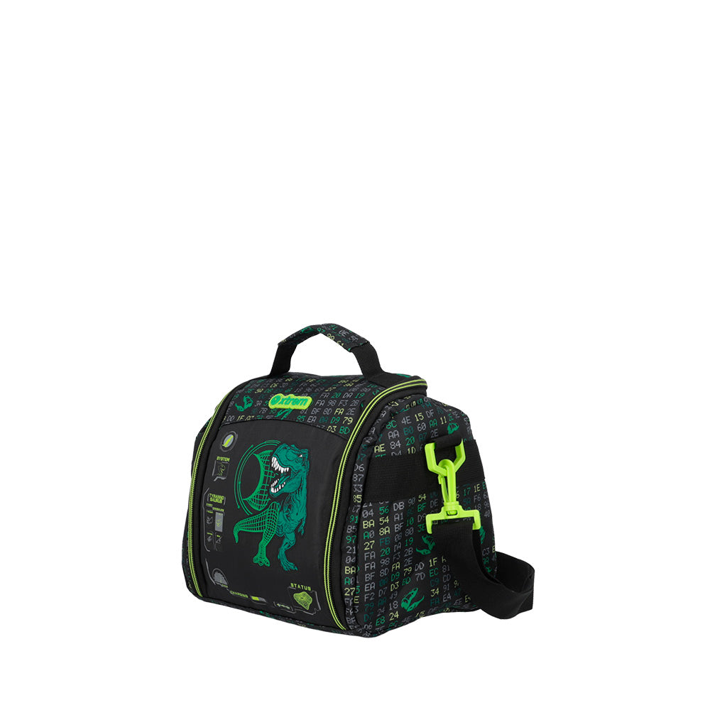 Lancheira Infantil masculina Térmica New Break Dino Verde